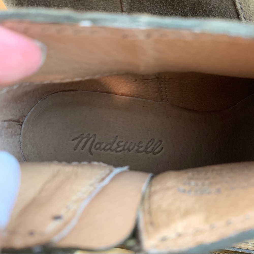 Madewell The Janice darkest olive suede ankle boot - Picture 11 of 15